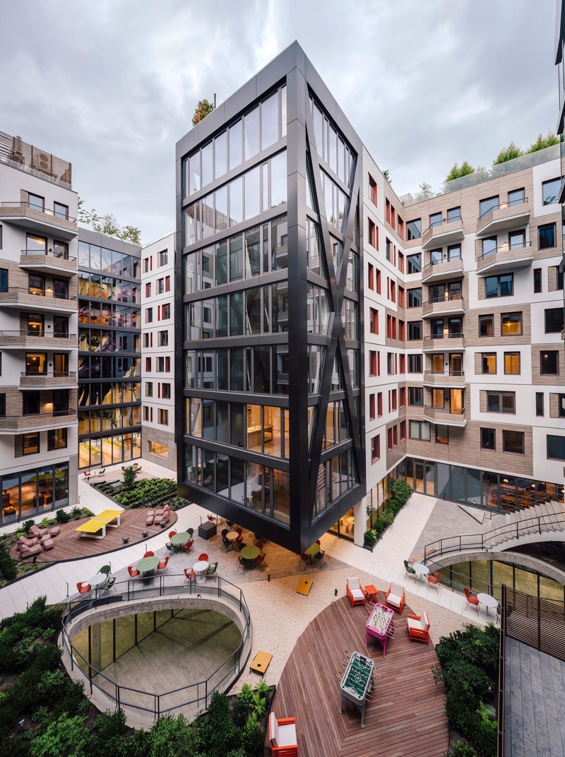 Dossier de presse | 1124-26 - Communiqué de presse | WINWAN Live 2019: World Architecture News Winners - Haymarket Media Group - World Architecture News - Évènement + Exposition -  Denizen Bushwick Phase 1  - Crédit photo : ODA New York