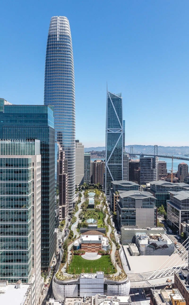 Dossier de presse | 1124-26 - Communiqué de presse | WINWAN Live 2019: World Architecture News Winners - Haymarket Media Group - World Architecture News - Évènement + Exposition - Salesforce Transit Center, Pelli Clarke Pelli Architects - Crédit photo : Jason O'Rear, Tim Griffith