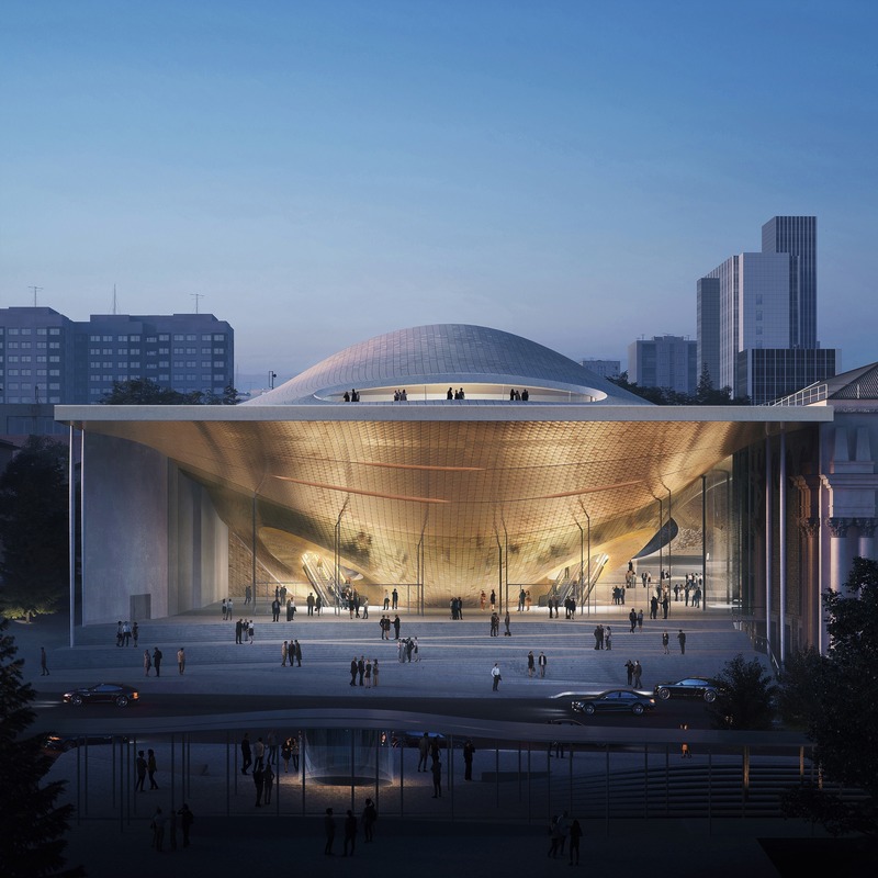 Dossier de presse | 1124-26 - Communiqué de presse | WINWAN Live 2019: World Architecture News Winners - Haymarket Media Group - World Architecture News - Évènement + Exposition -  Sverdlovsk Philharmonic Concert Hall  - Crédit photo : Zaha Hadid Architects
