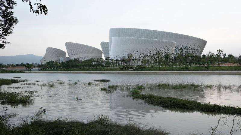 Dossier de presse | 1124-26 - Communiqué de presse | WINWAN Live 2019: World Architecture News Winners - Haymarket Media Group - World Architecture News - Évènement + Exposition -  Fuzhou Strait Culture and Art Centre  - Crédit photo : PES-Architects