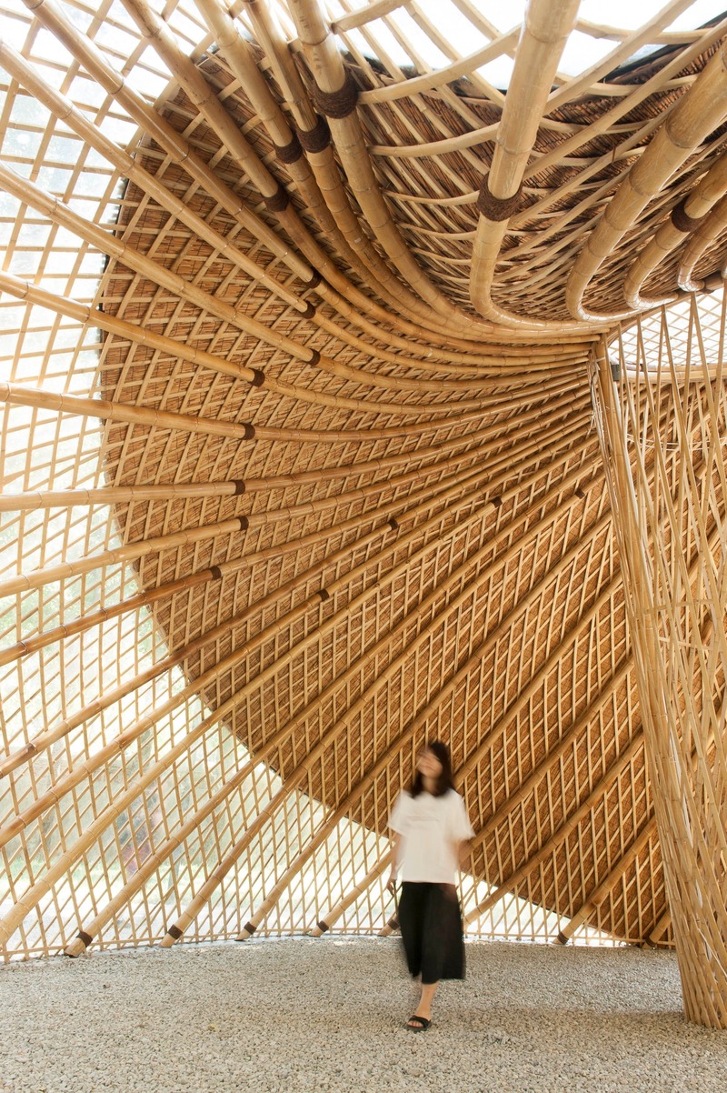 Dossier de presse | 1124-26 - Communiqué de presse | WINWAN Live 2019: World Architecture News Winners - Haymarket Media Group - World Architecture News - Évènement + Exposition -  Swirling Cloud: Bulletin Pavilion for BJFU Garden Festival  - Crédit photo : SUP Atelier