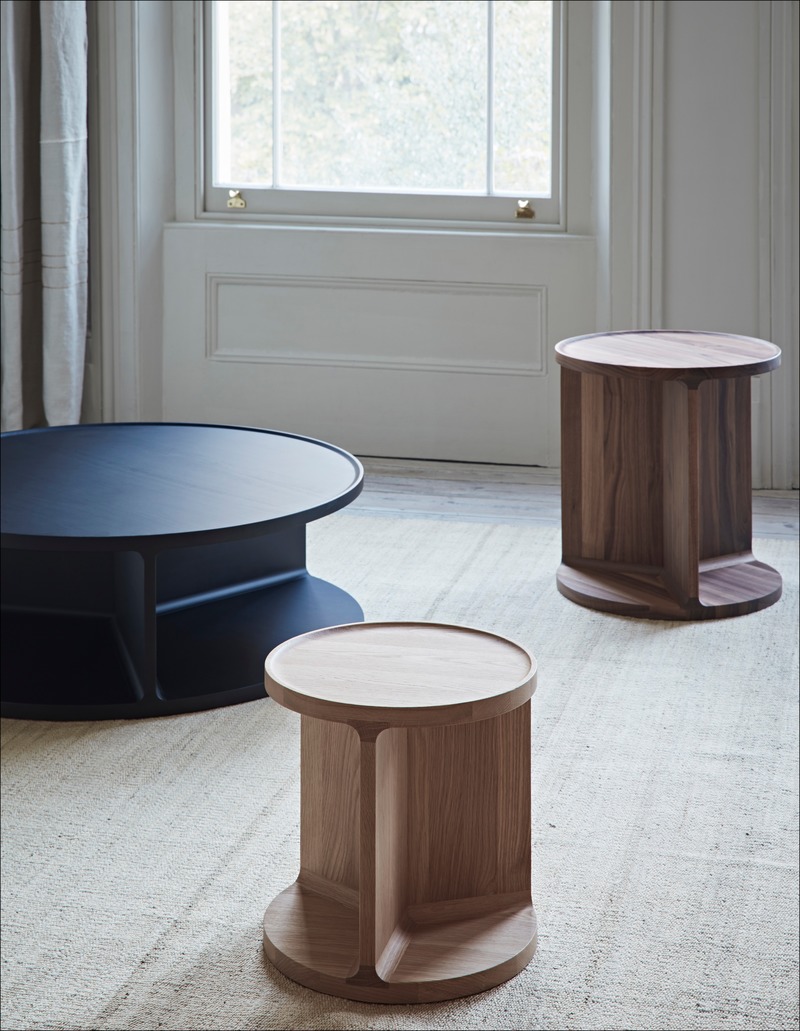Dossier de presse | 2253-09 - Communiqué de presse | Celebrating Ten Years of Dare Studio with an Edit of Classic Designs and New Products - Dare Studio - Produit - Dare Studio_Drum Low Side, Tall Side and Coffee Table_www.darestudio.com - Crédit photo : Dare Studio