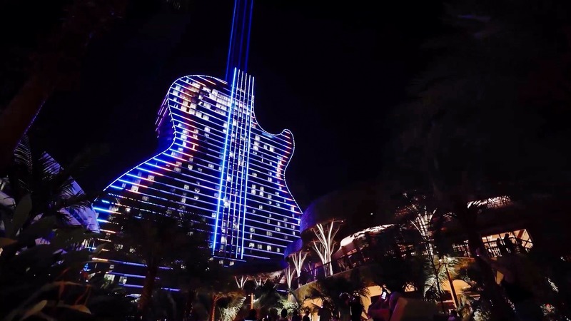 Press kit | 4222-01 - Press release | Grand Opening of The First Guitar-Shaped Hotel in the World - Float4 - Multimedia Design - Photo credit: Credit: DCL