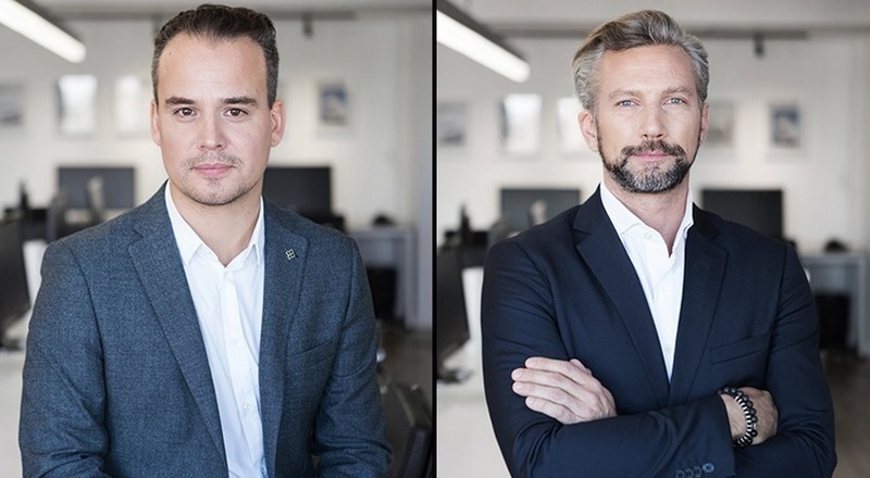 Press kit | 880-14 - Press release | Pekuliari - MU Architecture - Residential Architecture - <p class="">Charles Côté and Jean-Sébastien Herr</p><p class="">Architects, Copresidents &amp; Cofounders</p> - Photo credit: Fany Ducharme