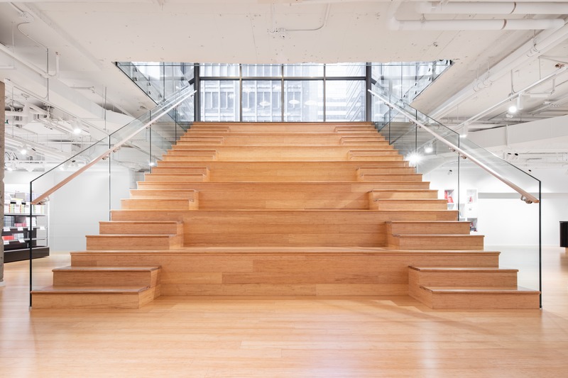 Press kit | 1057-09 - Press release | Le James - McGill University Bookstore - KANVA - Commercial Architecture - Photo credit: David Boyer
