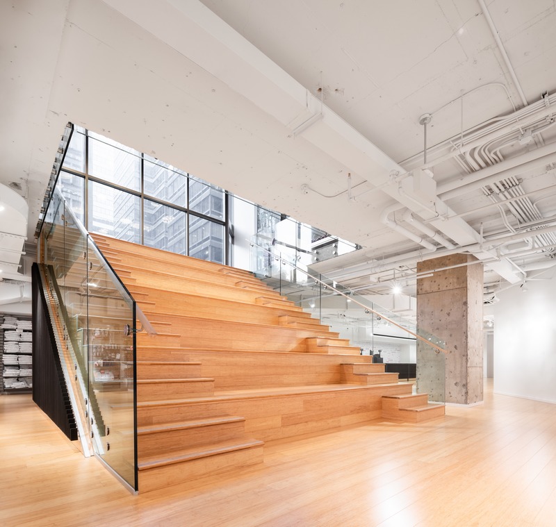 Press kit | 1057-09 - Press release | Le James - McGill University Bookstore - KANVA - Commercial Architecture - Photo credit: David Boyer