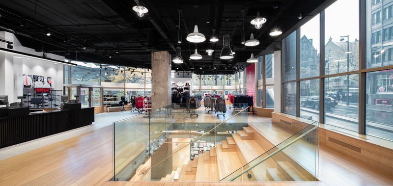 Press kit | 1057-09 - Press release | Le James - McGill University Bookstore - KANVA - Commercial Architecture - Photo credit: David Boyer