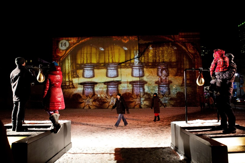 Press kit | 583-21 - Press release | Luminothérapie: 10 Years of Winter Creativity in the Quartier des Spectacles - Quartier des Spectacles Partnership - Event + Exhibition - Fascinoscope, by Lüz Studio - Photo credit: Cindy Boyce
