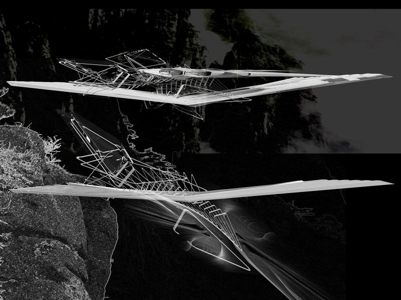 Press kit | 2121-13 - Press release | Piezoelectric pendulum bridge - Margot Krasojević Architects - Landscape Architecture - Inertia bridge pendulum frame fluid dynamics - Photo credit: Margot Krasojević