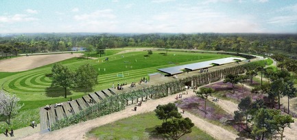 Press kit | 1011-01 - Press release | « LE GRAND STADE » - Joly Loiret - Commercial Architecture