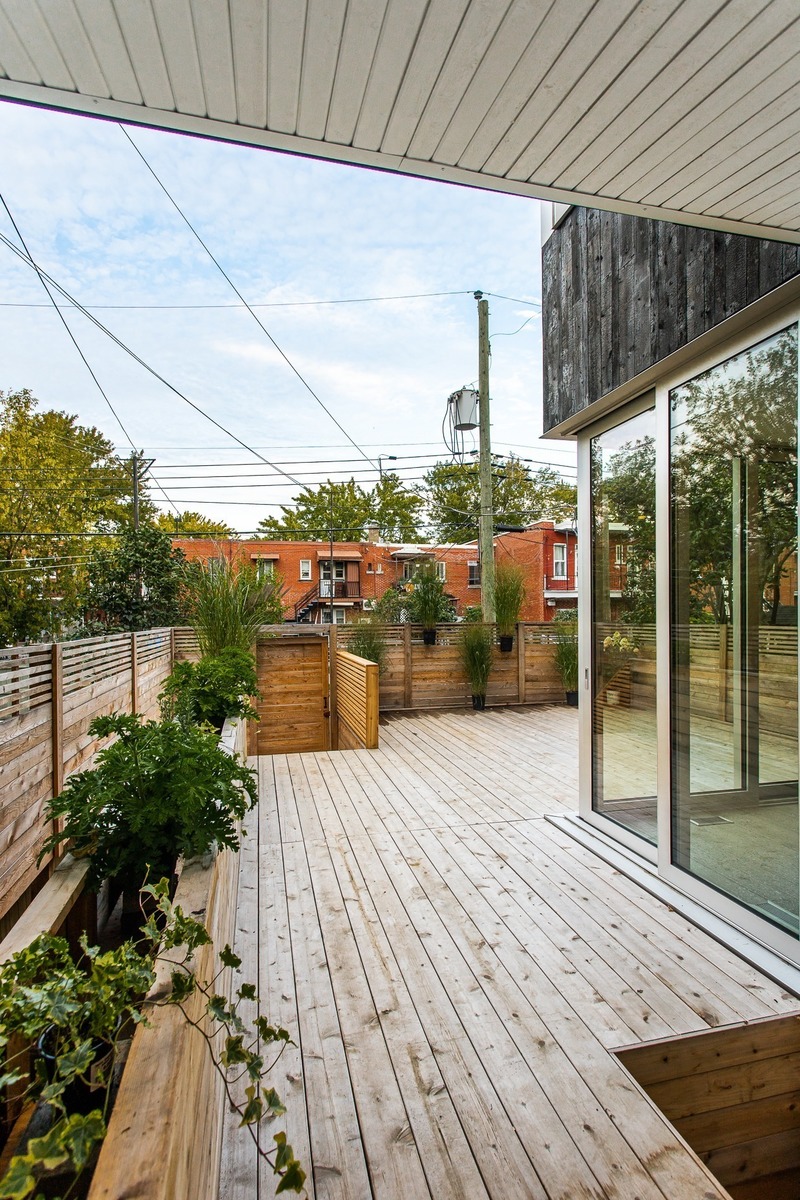 Press kit | 4208-01 - Press release | Reinventing the Shoebox - FUGERE ARCHITECTURE - Residential Architecture - Photo credit:  Félix Audette 