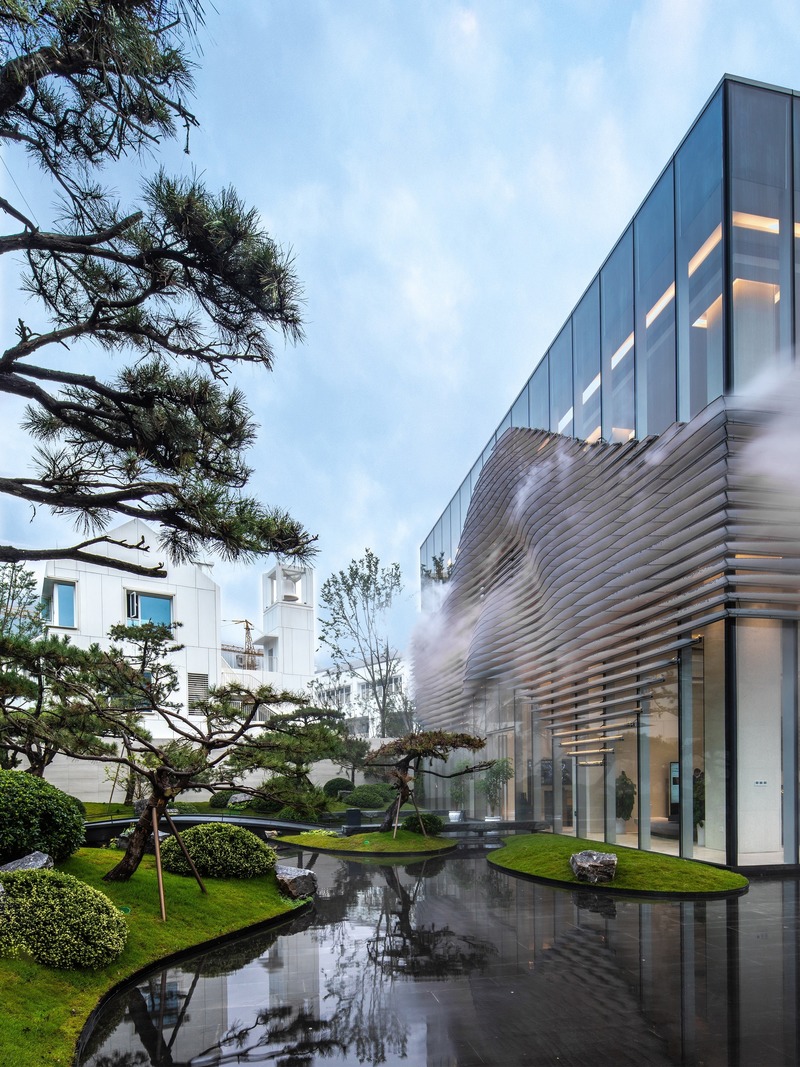 Dossier de presse | 4150-01 - Communiqué de presse | Shanxiao Sales Pavilion, Chongqing - aoe - Architecture commerciale - Crédit photo : Huang Ligang