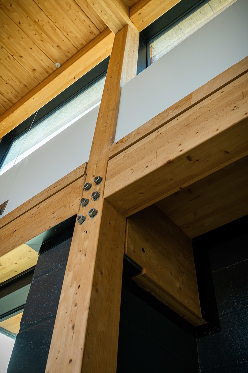Press kit | 4235-01 - Press release | Corten pavilion - Les Architectes Labonté Marcil - Institutional Architecture - Photo credit: Martin Girard
