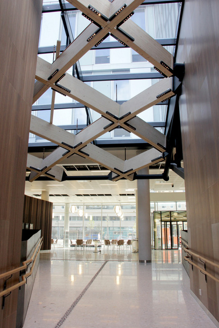 Dossier de presse | 1080-04 - Communiqué de presse | First set of winners announced at Inside Festival - INSIDE: World Festival of Interiors - Concours - Knowledge Centre, St. Olavs Hospital&nbsp;<br>by Nordic Office of Architecture