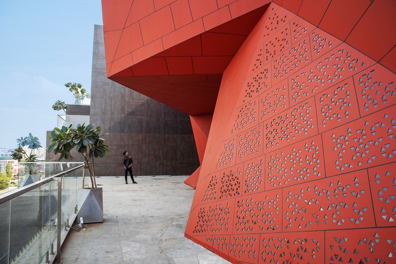 Dossier de presse | 1432-06 - Communiqué de presse | Stellar - Sanjay Puri Architects - Architecture commerciale - Crédit photo : Mr. Abhishek Shah