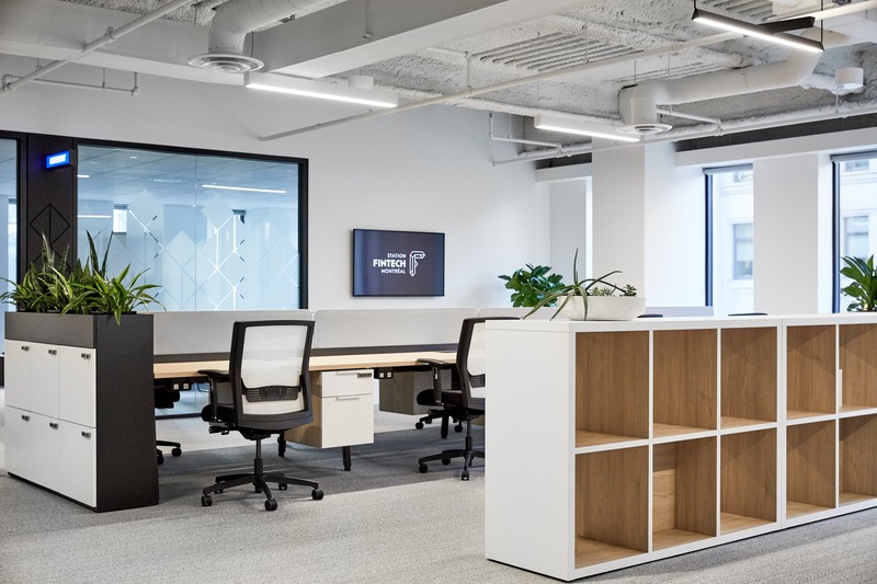 Press kit | 1195-02 - Press release | The Montreal FinTech Station: Fertile grounds for innovation at Place Ville-Marie - VAD. - Commercial Interior Design - Photo credit: Phil Bernard