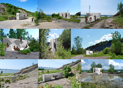 Dossier de presse | 763-08 - Communiqué de presse | GianPiero Moretti « Machines à paysage » - La Maison de l'architecture du Québec (MAQ) - Évènement + Exposition - Crédit photo : GianPiero Moretti
