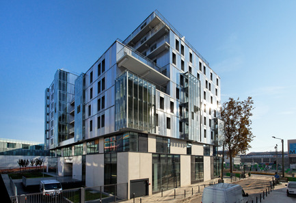 Dossier de presse | 1008-03 - Communiqué de presse | ZAC Claude Bernard - Dietmar Feichtinger Architectes - Architecture résidentielle - Crédit photo : David Boureau