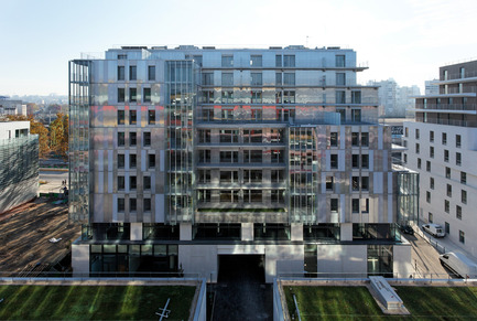 Dossier de presse | 1008-03 - Communiqué de presse | ZAC Claude Bernard - Dietmar Feichtinger Architectes - Architecture résidentielle - Crédit photo : David Boureau