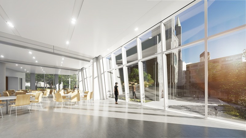 Press kit | 952-25 - Press release | A New Downtown Building for HEC Montréal - Provencher_Roy - Institutional Architecture - Conference Centre – Level 3 - Photo credit: Provencher_Roy