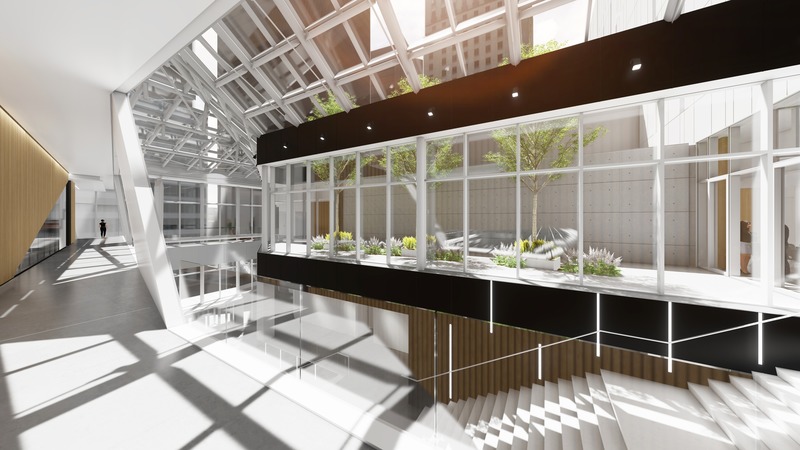 Press kit | 952-25 - Press release | A New Downtown Building for HEC Montréal - Provencher_Roy - Institutional Architecture - Level 3 - Photo credit: Provencher_Roy