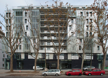 Dossier de presse | 1008-03 - Communiqué de presse | ZAC Claude Bernard - Dietmar Feichtinger Architectes - Architecture résidentielle - Crédit photo : Frederic Delangle