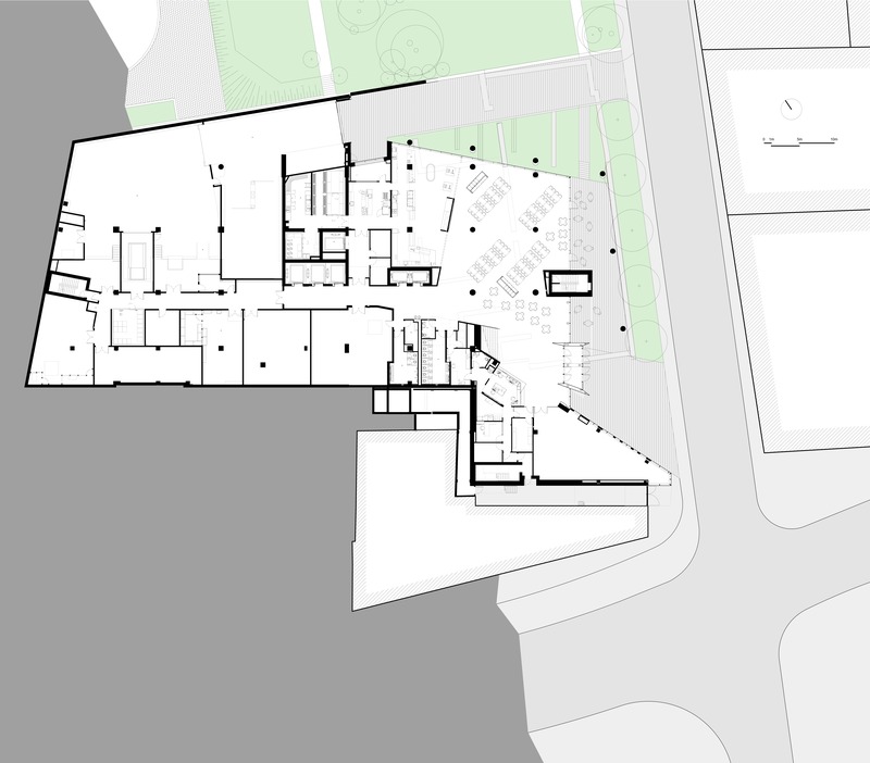 Press kit | 952-25 - Press release | A New Downtown Building for HEC Montréal - Provencher_Roy - Institutional Architecture - Level 1 - Photo credit: Provencher_Roy