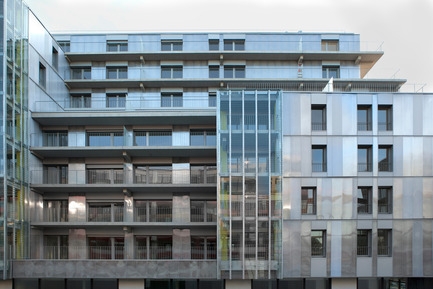 Dossier de presse | 1008-03 - Communiqué de presse | ZAC Claude Bernard - Dietmar Feichtinger Architectes - Architecture résidentielle - Crédit photo : Frederic Delangle