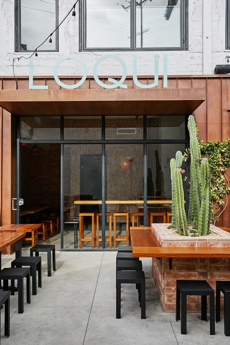 Dossier de presse | 4369-01 - Communiqué de presse | Loqui, Handcrafted Taqueria - Wick Architecture and Design - Architecture commerciale - Loqui Exterior - Crédit photo : Nicole LaMotte