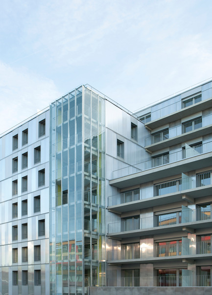 Dossier de presse | 1008-03 - Communiqué de presse | ZAC Claude Bernard - Dietmar Feichtinger Architectes - Architecture résidentielle - Crédit photo : Frederic Delangle