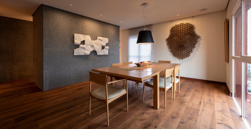Dossier de presse | 4176-03 - Communiqué de presse | ‘Antigua’ High-Rise Apartment in Mexico City - estereotomia - Architecture résidentielle - Dining room - Crédit photo : Jaime Navarro