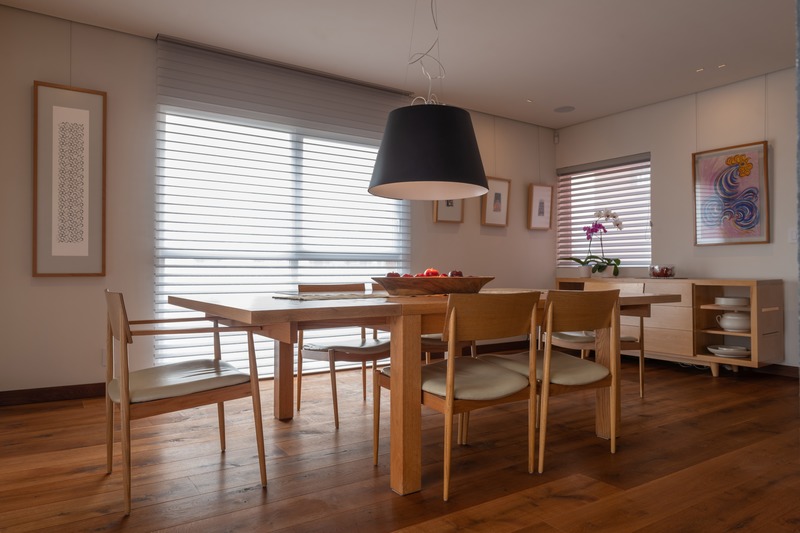Dossier de presse | 4176-03 - Communiqué de presse | ‘Antigua’ High-Rise Apartment in Mexico City - estereotomia - Architecture résidentielle - Dining room - Crédit photo : Jaime Navarro
