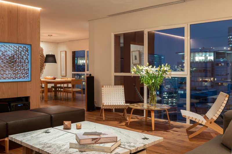 Dossier de presse | 4176-03 - Communiqué de presse | ‘Antigua’ High-Rise Apartment in Mexico City - estereotomia - Architecture résidentielle - Living Space - Crédit photo : Jaime Navarro
