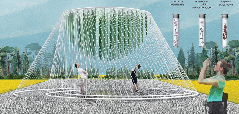 Press kit | 837-34 - Press release | The International Garden Festival Announces the Designers of the Gardens for its 21st Edition - International Garden Festival | Reford Gardens - Landscape Architecture -                  <p class="">ENTWINE</p>  <p class="">by Waiyee Chou, Landscape Architect, Toronto (Ontario) Canada and Carlos Portillo, Landscape Architect, Montreal (Quebec) Canada</p>    - Photo credit:  Waiyee Chou, Landscape Architect, Toronto (Ontario) Canada and Carlos Portillo, Landscape Architect, Montreal (Quebec) Canada 