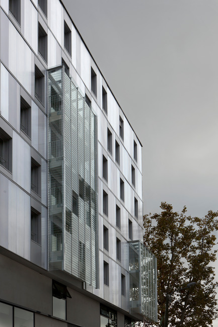 Dossier de presse | 1008-03 - Communiqué de presse | ZAC Claude Bernard - Dietmar Feichtinger Architectes - Architecture résidentielle - Crédit photo : Frederic Delangle