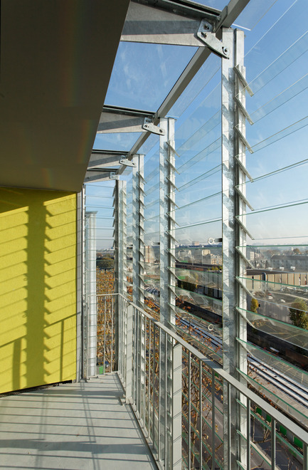 Dossier de presse | 1008-03 - Communiqué de presse | ZAC Claude Bernard - Dietmar Feichtinger Architectes - Architecture résidentielle - Crédit photo : David Boureau