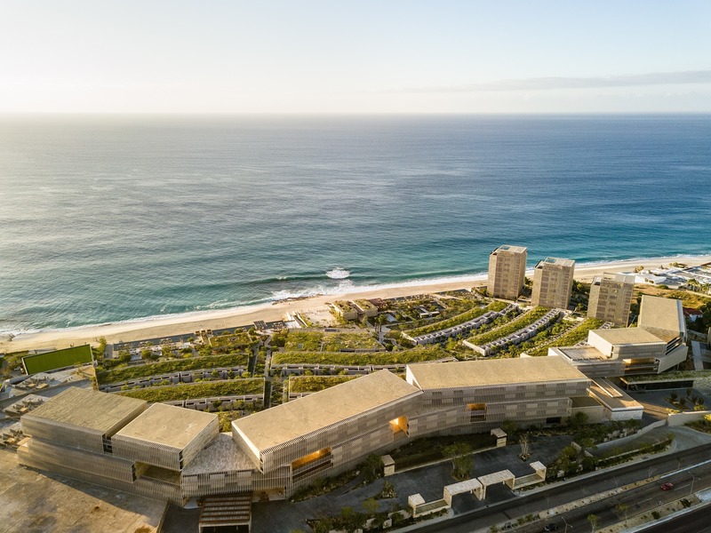 Dossier de presse | 3120-02 - Communiqué de presse | Solaz Los Cabos Hotel - Sordo Madaleno - Architecture commerciale - Aerial View - Crédit photo : © Sordo Madaleno Arquitectos, photo by Rafael Gamo