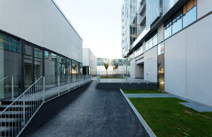 Dossier de presse | 1008-03 - Communiqué de presse | ZAC Claude Bernard - Dietmar Feichtinger Architectes - Architecture résidentielle - Crédit photo : David Boureau