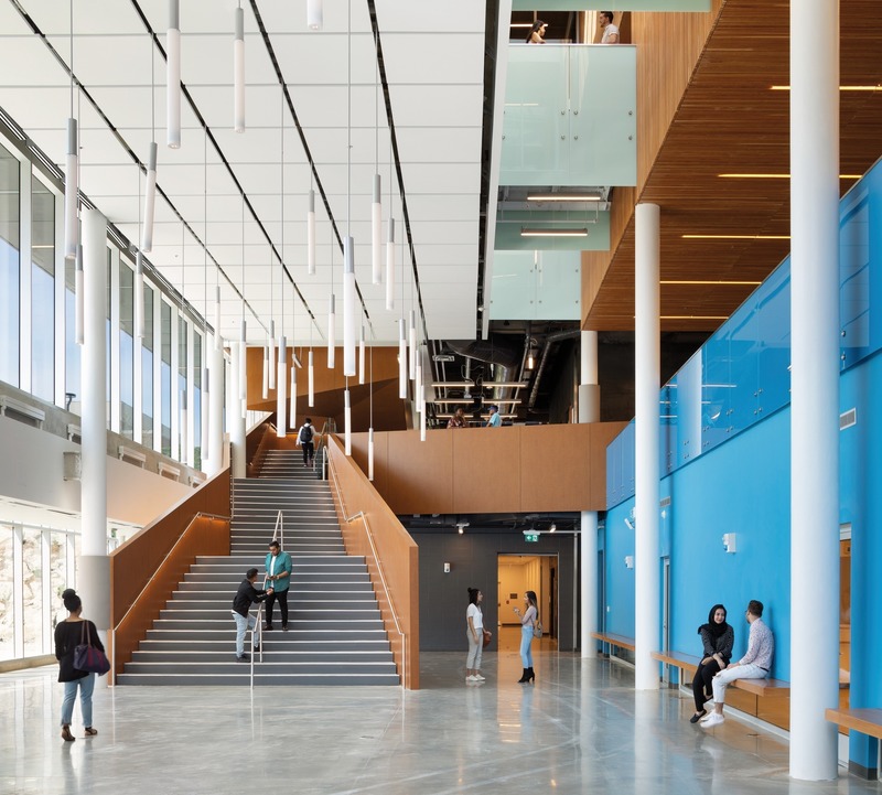 Dossier de presse | 1456-07 - Communiqué de presse | York University Student Centre Puts Inclusivity at the Forefront of Education Design - CannonDesign - Architecture institutionnelle - Crédit photo : Tom Arban