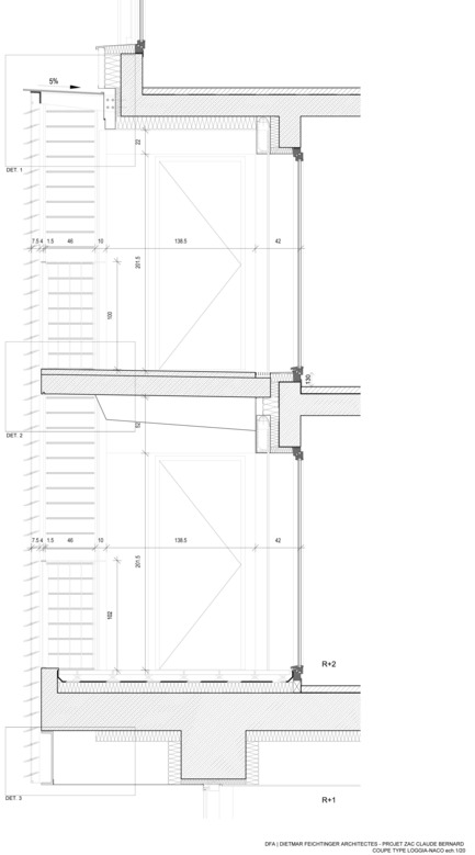 Dossier de presse | 1008-03 - Communiqué de presse | ZAC Claude Bernard - Dietmar Feichtinger Architectes - Architecture résidentielle - Crédit photo : Dietmar Feichtinger Architectes