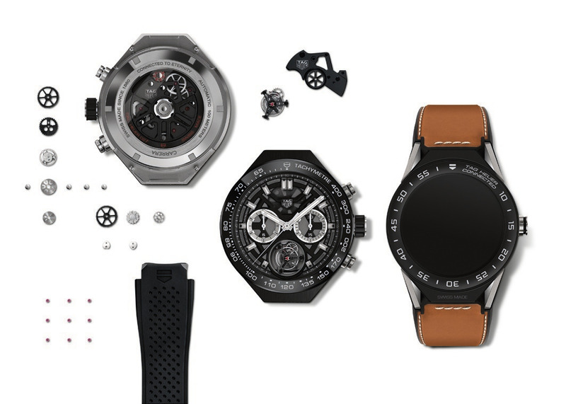 Press kit | 1696-25 - Press release | Jean-Claude Biver wins Red Dot: Personality Prize for revitalising the watchmaking industry - Red Dot Design Award - Competition - TAG Heuer Connected Modular 45 Luxury Kit - Photo credit: Red Dot<br style="">