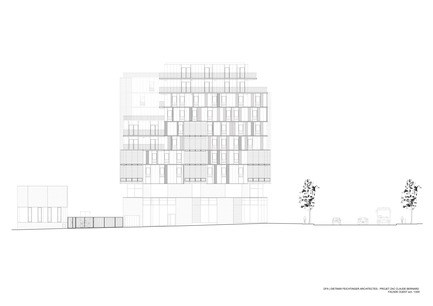 Dossier de presse | 1008-03 - Communiqué de presse | ZAC Claude Bernard - Dietmar Feichtinger Architectes - Architecture résidentielle - Crédit photo : Dietmar Feichtinger Architectes