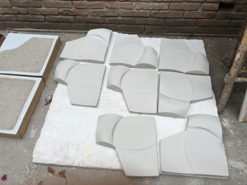 Dossier de presse | 4176-02 - Communiqué de presse | The Evolution of Form - estereotomia - Art - concrete silhouette pieces - Crédit photo : Alejandro de la Vega Zulueta