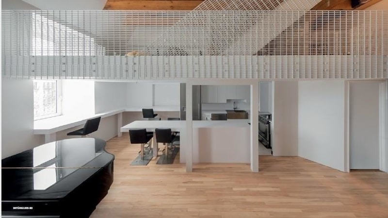Dossier de presse | 673-22 - Communiqué de presse | Et les lauréats sont ! GRANDS PRIX DU DESIGN 13e édition - Agence PID - Concours - <p style="">Grand prix espace résidentiel de 1 600 pi² ou moins	</p><p style=""><br style="">Écharpe d'aluminium	<br style="">Jean-Maxime Labrecque, architecte</p> - Crédit photo : Fréderic Bouchard
