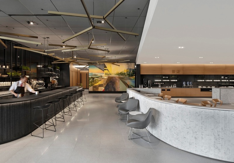Dossier de presse | 673-22 - Communiqué de presse | Et les lauréats sont ! GRANDS PRIX DU DESIGN 13e édition - Agence PID - Concours - <p style="">Grand prix café et comptoir alimentaire	</p><p style=""><br style="">Air Canada YYZ Café	<br>Heekyung Duquette Design Office &amp; Eric Majer Architecte<br style=""></p> - Crédit photo : Adrien Williams