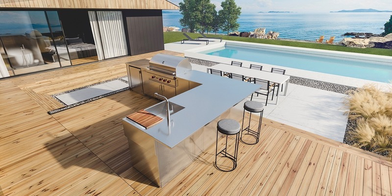 Dossier de presse | 673-22 - Communiqué de presse | Et les lauréats sont ! GRANDS PRIX DU DESIGN 13e édition - Agence PID - Concours -  <p style="">Grand prix design industriel produit de cuisine	</p><p style=""><br>Cuisine extérieure Home Refinements par Julien	<br>Julien</p>  - Crédit photo : Stéphanie Didier<br style="">