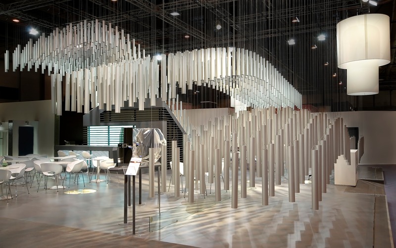 Dossier de presse | 4151-01 - Communiqué de presse | Complexité éphémère : pavillon d’exposition Alumafel - Pedro García Martínez. Architecte - Évènement + Exposition - Crédit photo : María Llorens<br>