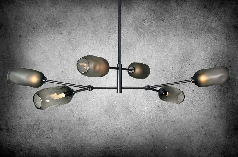 Press kit | 2179-02 - Press release | Luxurious Handcrafted Lighting at its Finest - Atelier Anaka - Lighting Design - Catherine.6 Pendant - Photo credit: Daniel Anaka 
