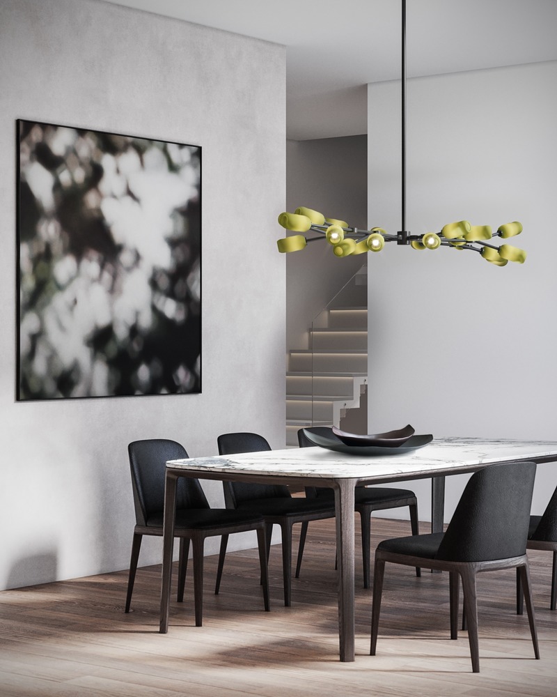 Press kit | 2179-02 - Press release | Luxurious Handcrafted Lighting at its Finest - Atelier Anaka - Lighting Design - Eva.20 Olive Lifestyle - Photo credit: Daniel Anaka 