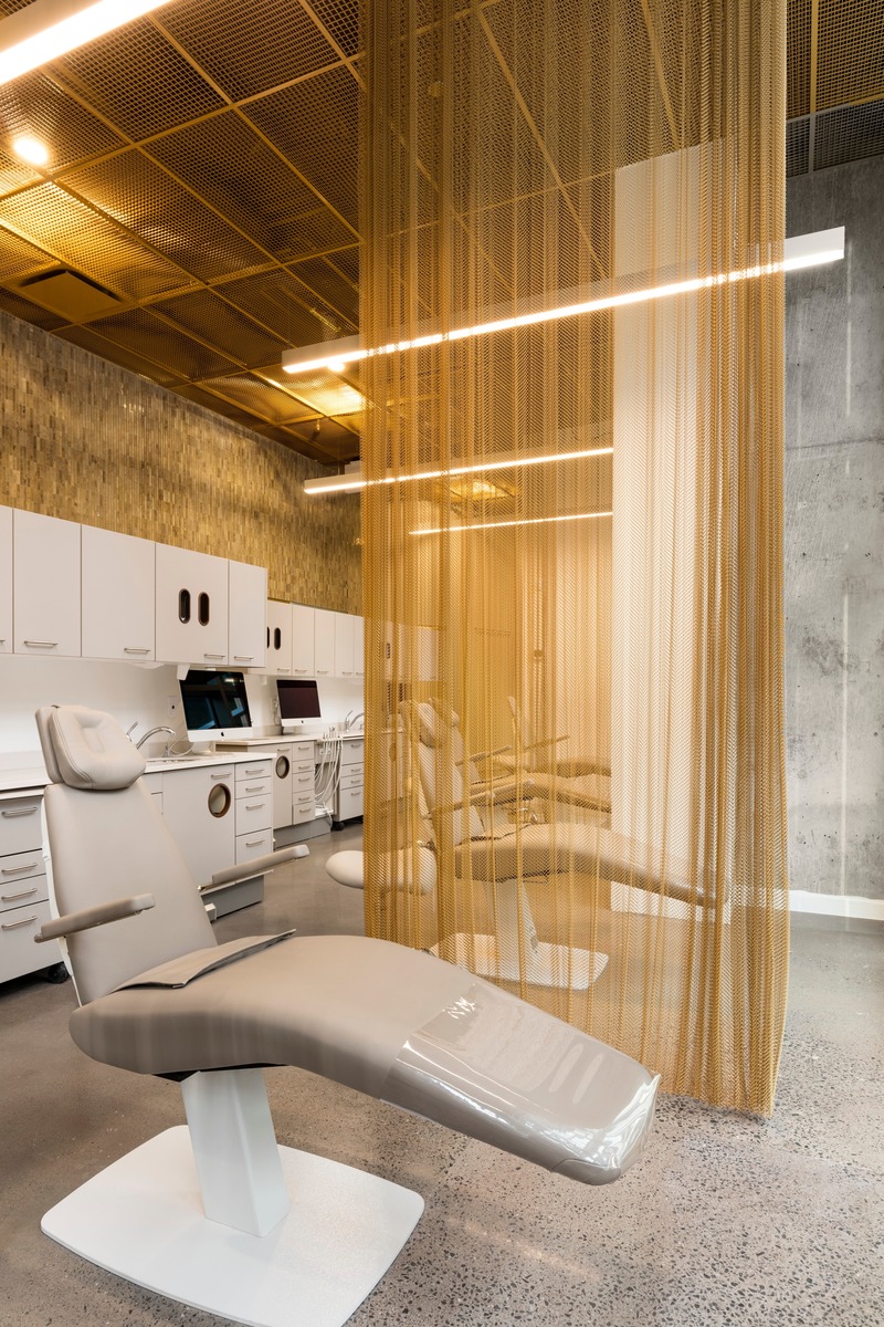 Dossier de presse | 3252-02 - Communiqué de presse | Go Orthodontistes Downtown Flagship - Natasha Thorpe Design - Design d’intérieur commercial - Crédit photo : Maxime Brouillet